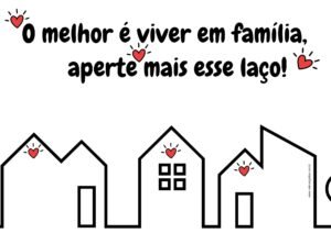 Material para o encontro de família no centro espírita.