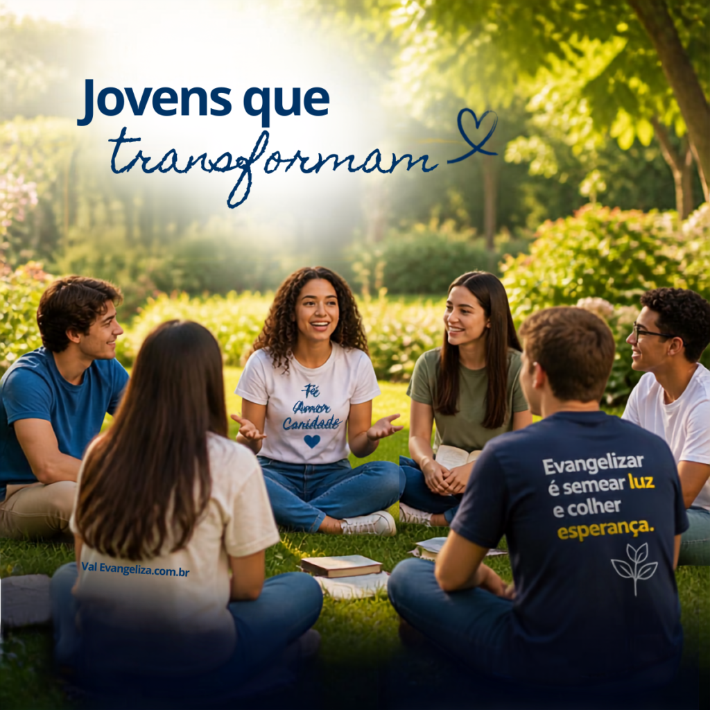 Evangelizador espírita na juventude.